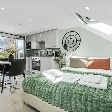 Sleep 3 Cozy Studio Flat 12 Mins From Wembley